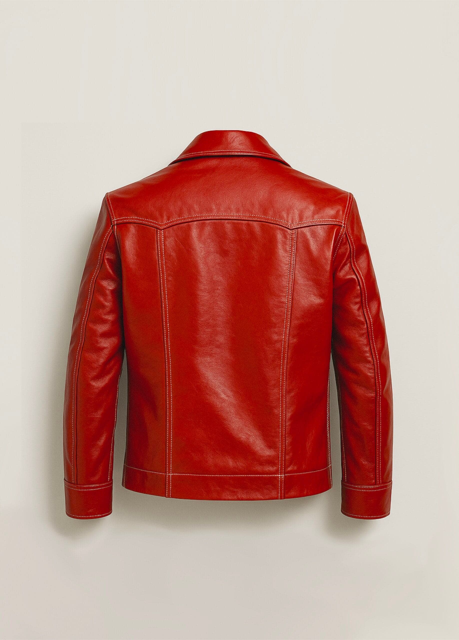Fight Club ’97 – Vintage Red Jacket back view